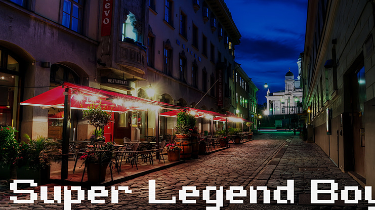 Super Legend Boy Font