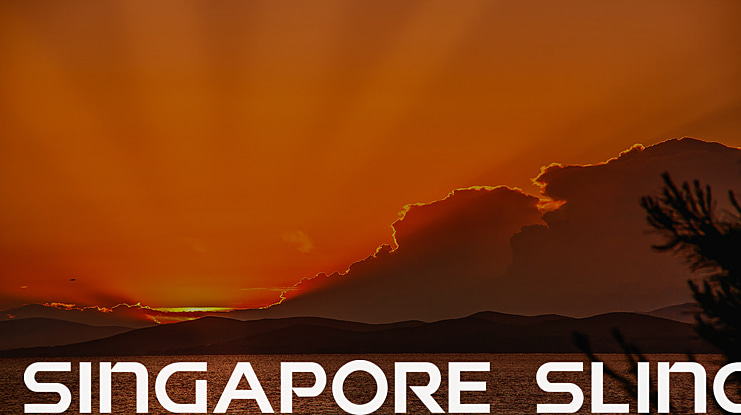 Singapore Sling Font Family