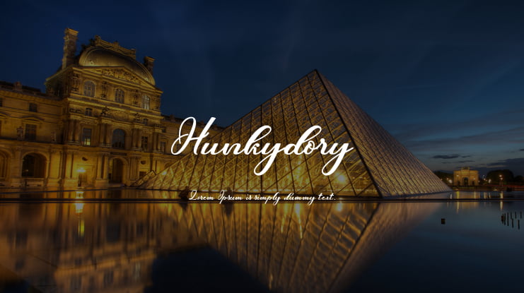 Hunkydory Font