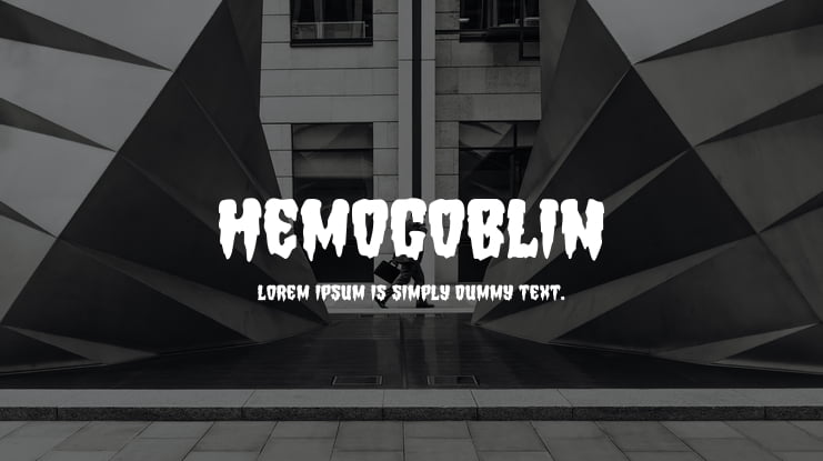 Hemogoblin Font Family