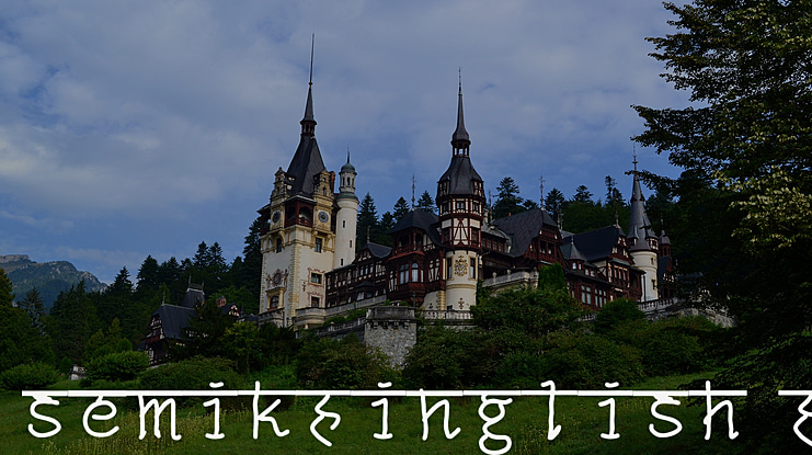 semikHinglish H Font