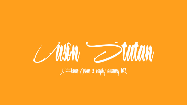 Jason Statan Font