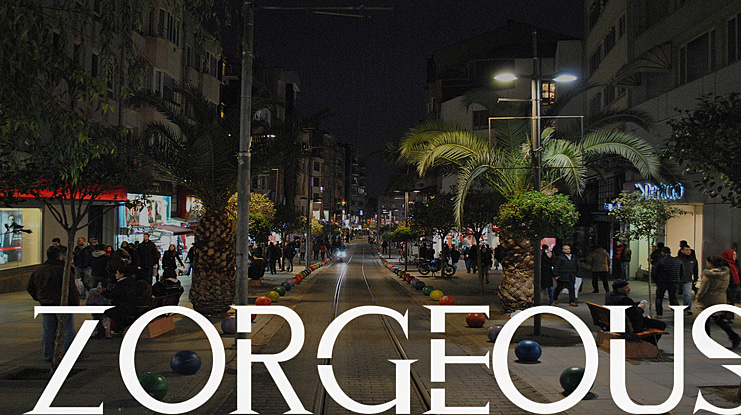 ZORGEOUS Font Family
