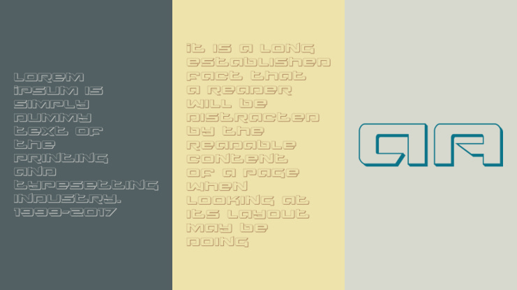 Northstar 3D Font Family