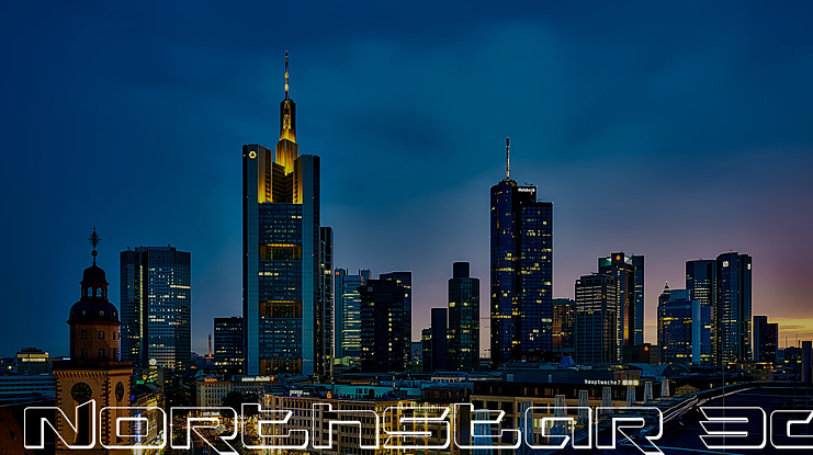 Northstar 3D Font Family