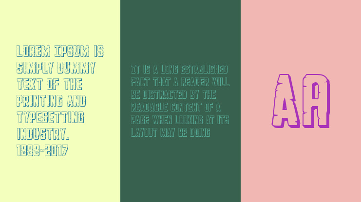 G.I. Incognito 3D Font Family