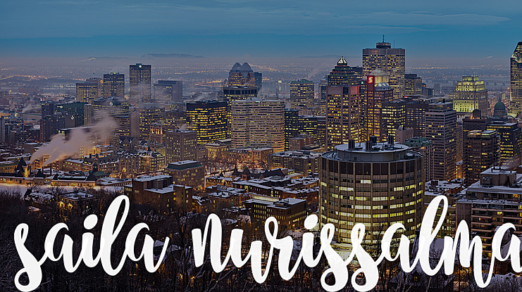 saila nurissalma Font