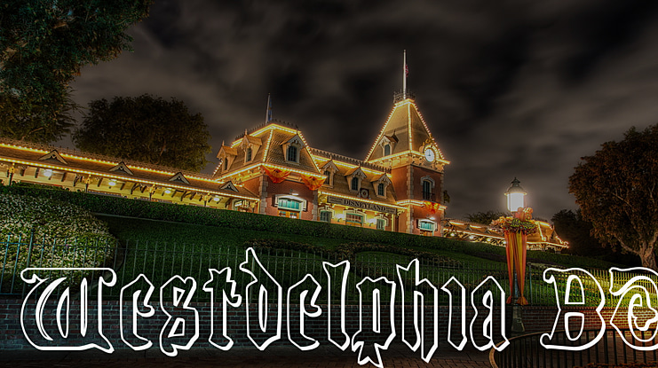 Westdelphia 3D Font Family