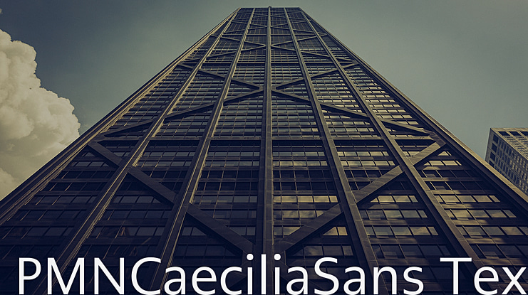 PMNCaeciliaSans Text Font Family
