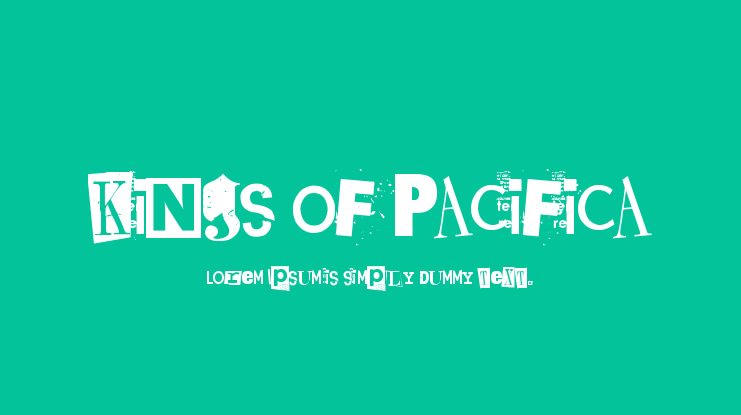 Kings of Pacifica Font