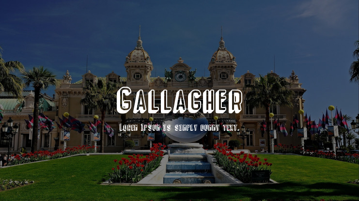 Gallagher Font