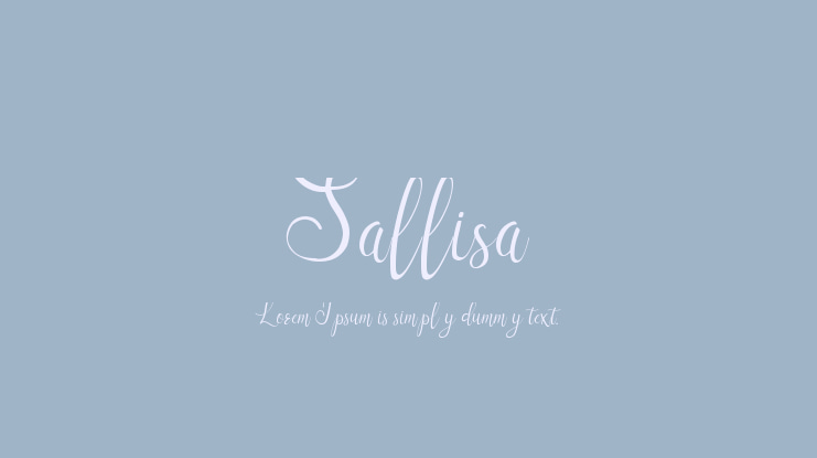 Sallisa Font