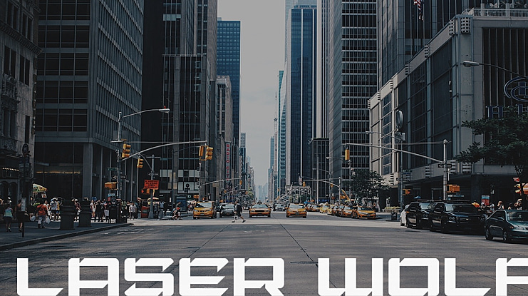 Laser Wolf Font Family