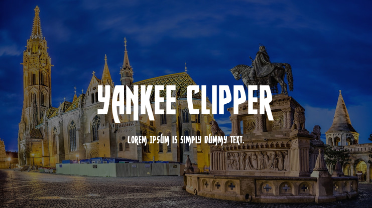 Yankee Clipper Font Family