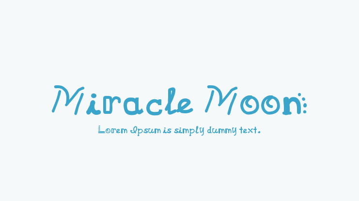 Miracle Moon Font