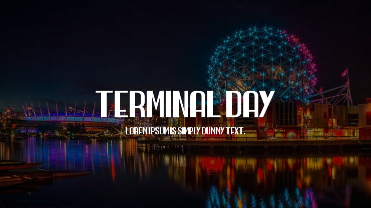 Terminal Day Font