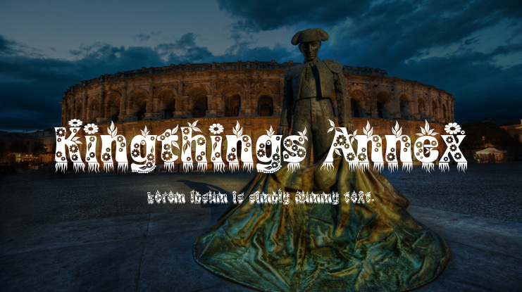 Kingthings Annex Font