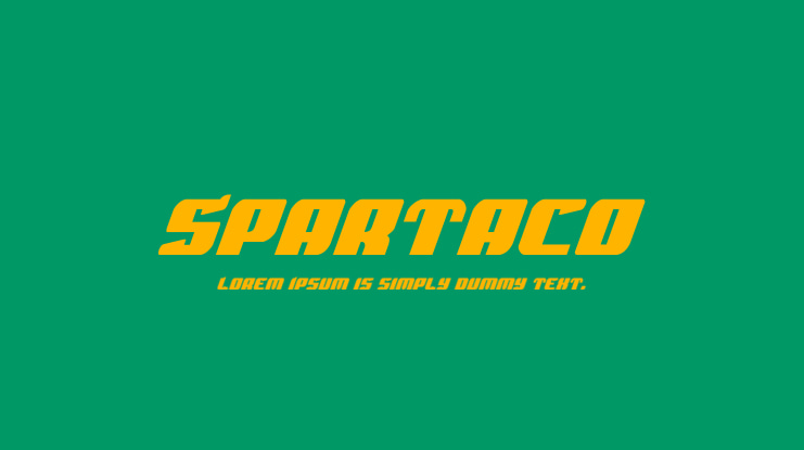 Spartaco Font Family