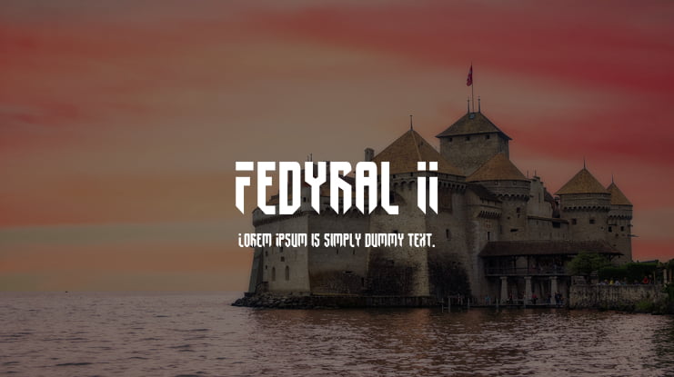 Fedyral II Font Family