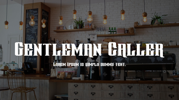Gentleman Caller Font Family