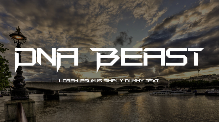 DNA Beast Font