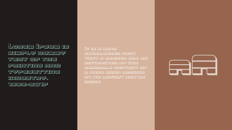 Quicken 3D Font Family