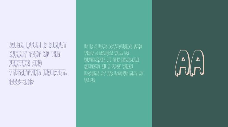 Bloodlust 3D Font Family