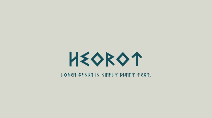Heorot Font Family