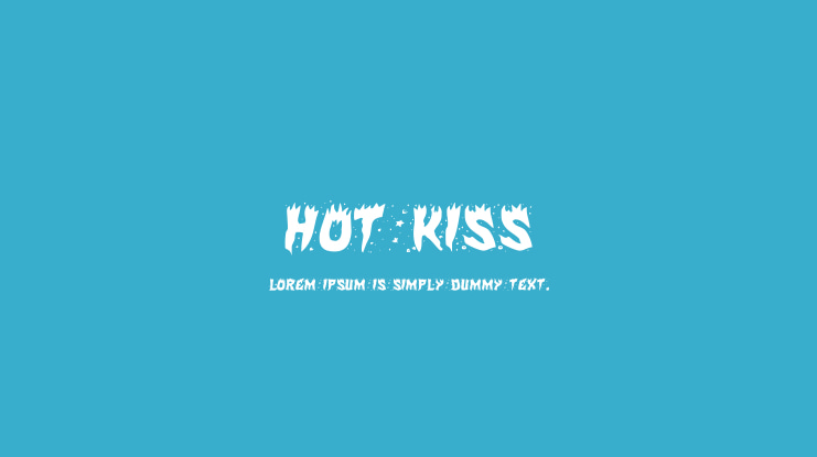 Hot Kiss Font Family