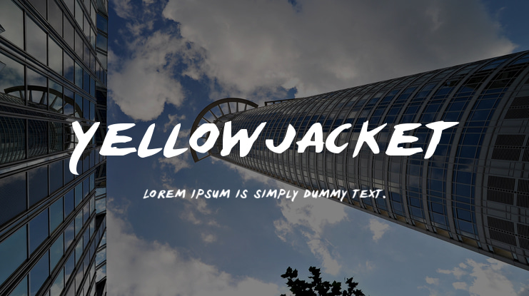 Yellowjacket Font Family