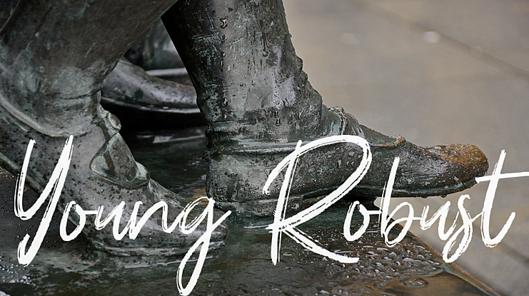 Young Robust Font