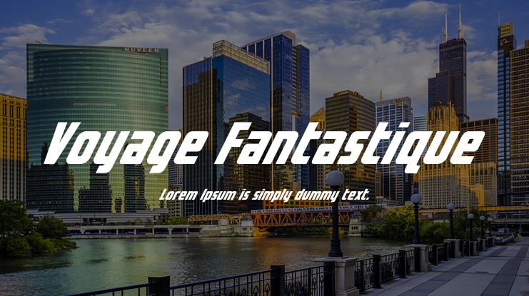 Voyage Fantastique Font Family
