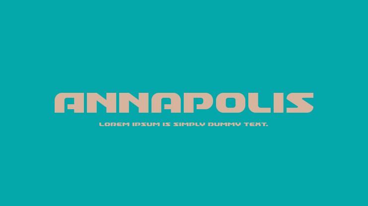 Annapolis Font Family