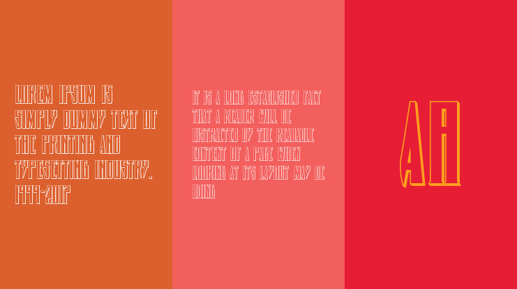 Timberwolf 3D Font Family