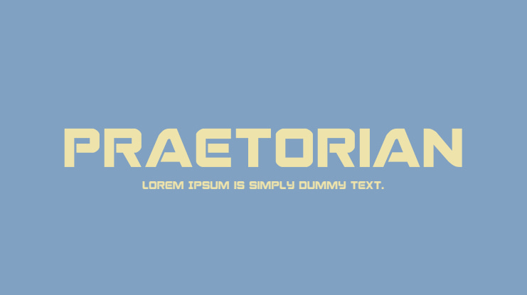 Praetorian Font Family