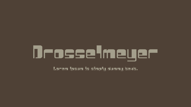 Drosselmeyer Font Family