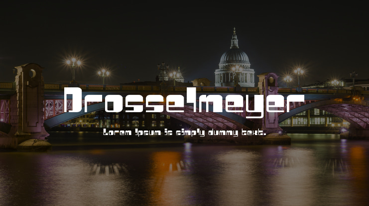 Drosselmeyer Font Family