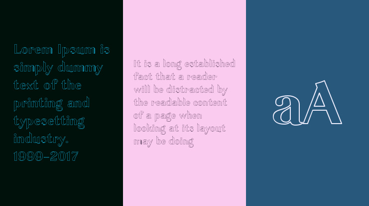 Garlic Outline Font Family