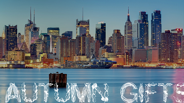 Autumn Gifts Font