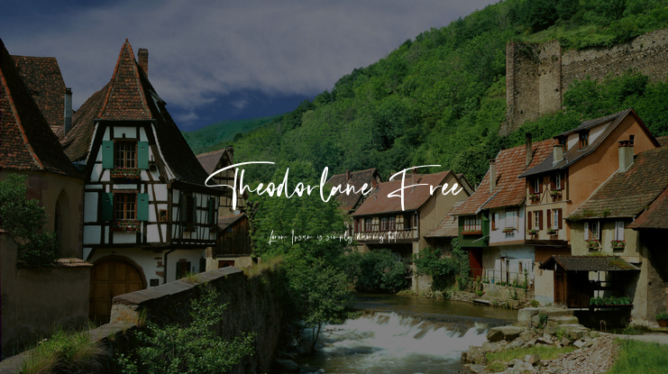 Theodorlane Free Font