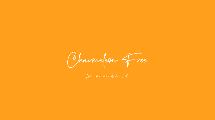 Charmeleon Free Font