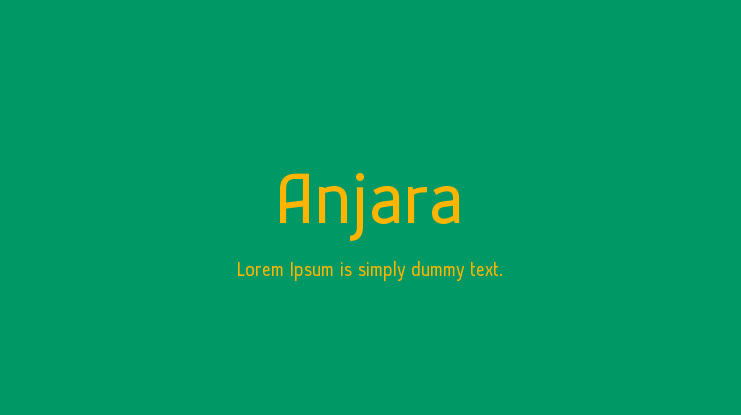 Anjara Font