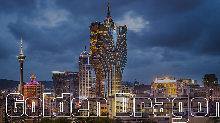 Golden Dragon Font Family