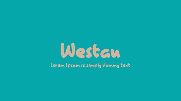 Westau Font