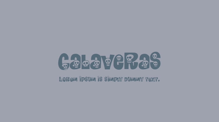 Calaveras Font