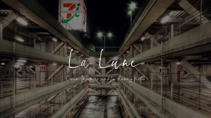 La Lune Font