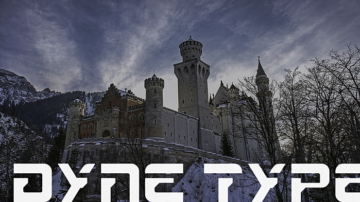 Dyne Type Font