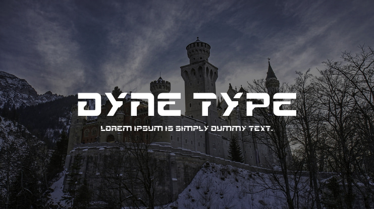 Dyne Type Font