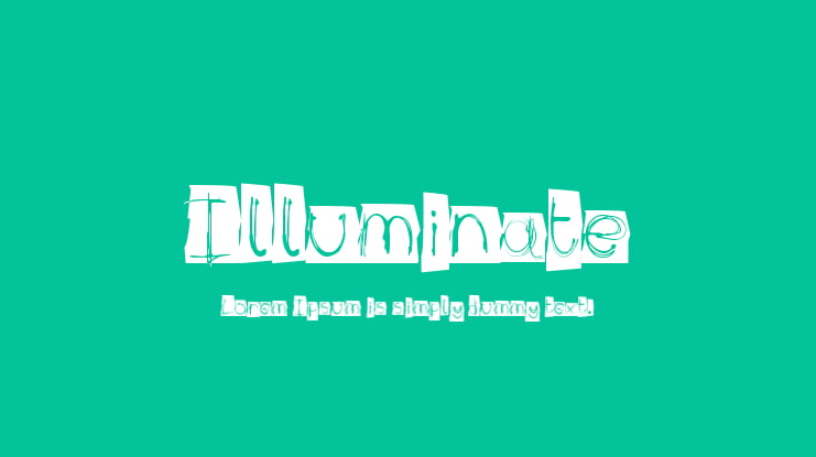 Illuminate Font