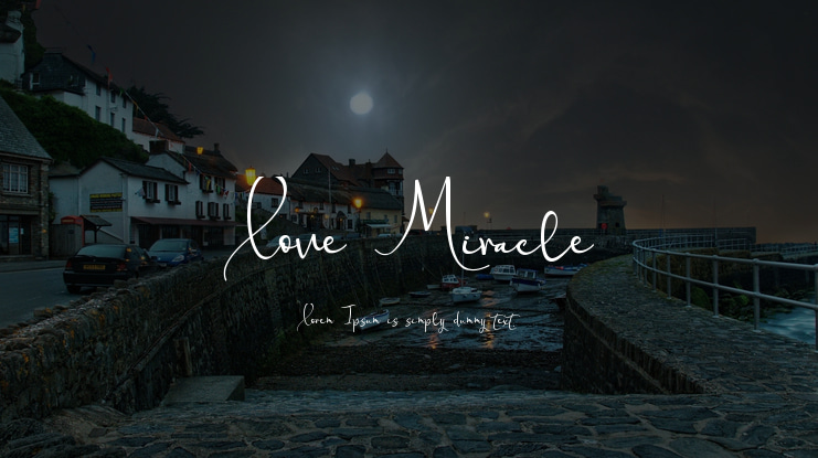 Love Miracle Font